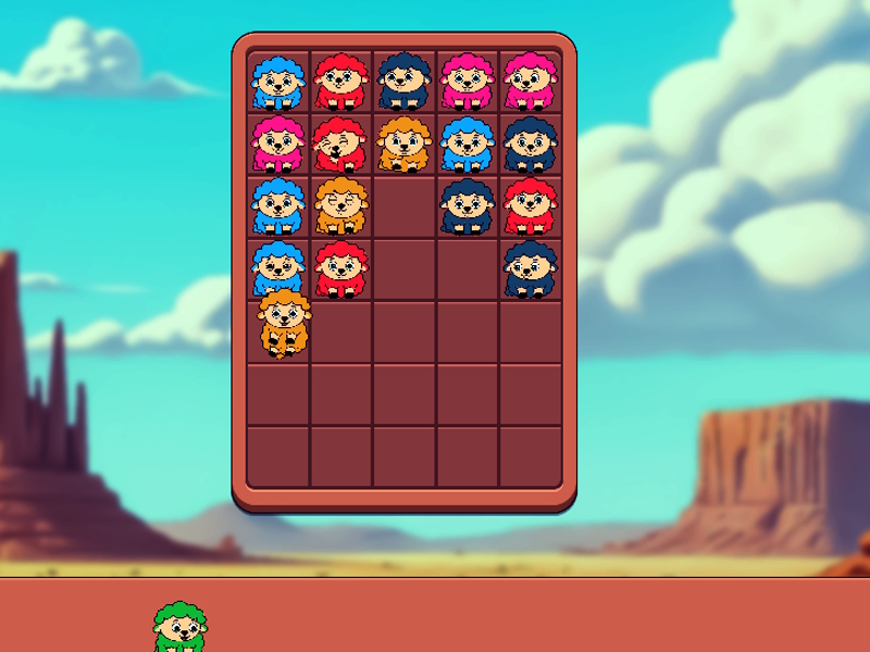 Jogo Blocos de animais online