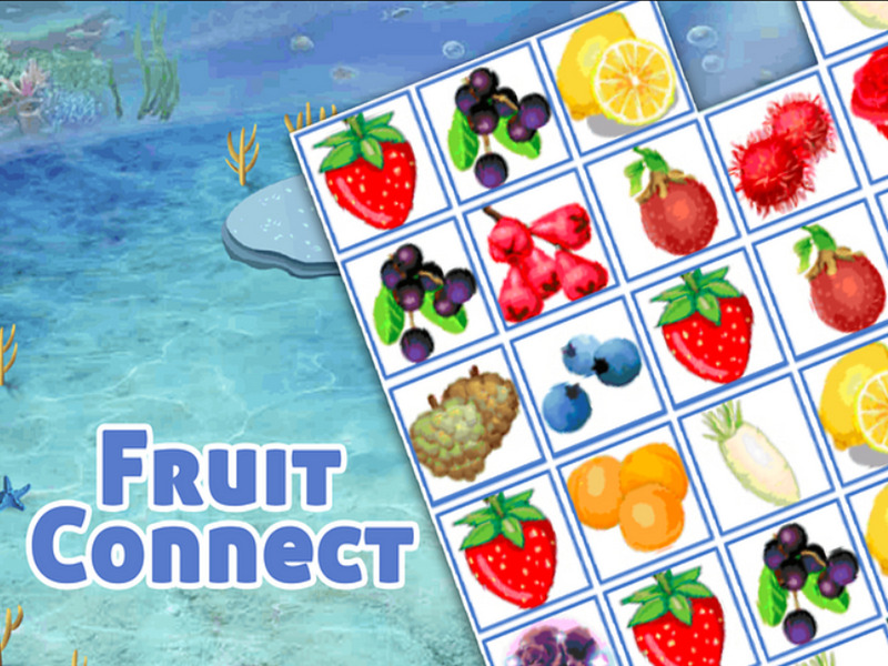 Jogo Connect de frutas online