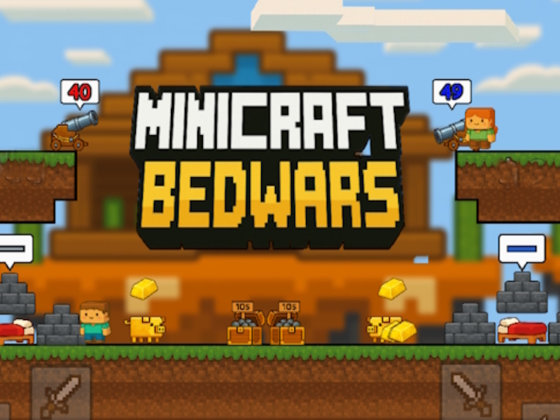 Jogo Minecraft Bedwars online