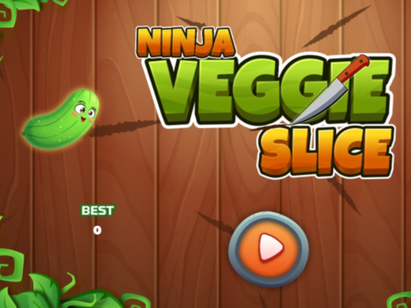 Jogo Fatia vegetariana ninja online