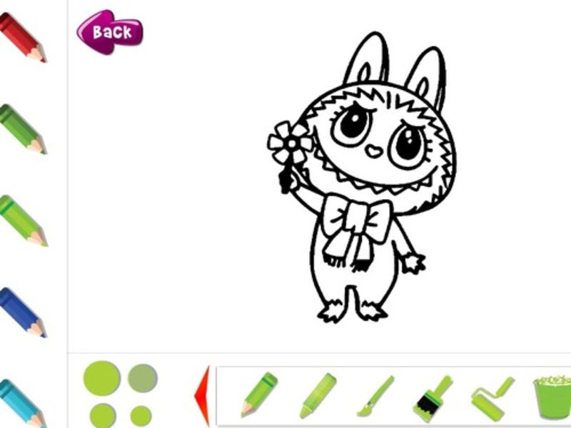 Jogo Páginas para colorir Labubu online