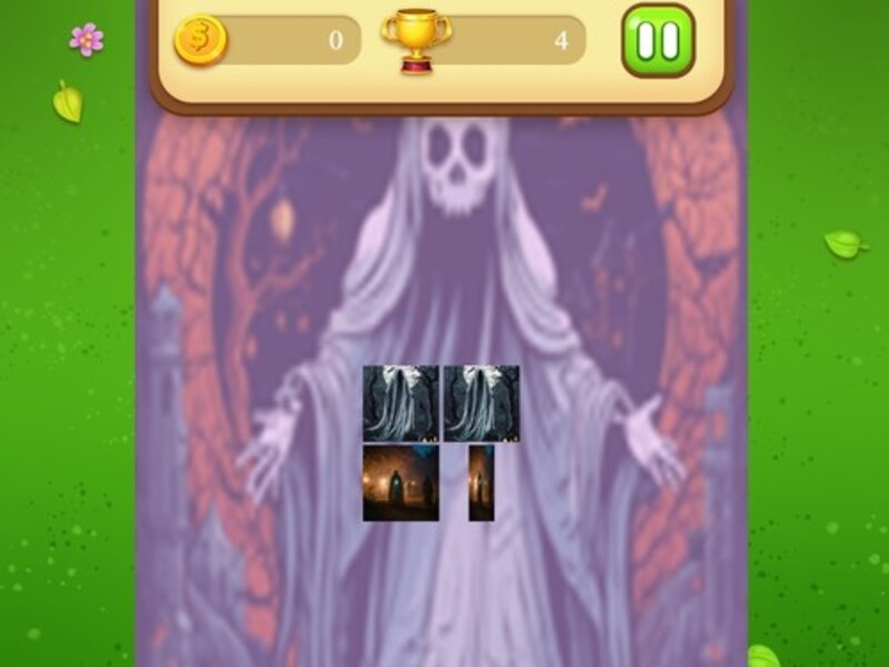 Jogo Matriz de memória fantasma online