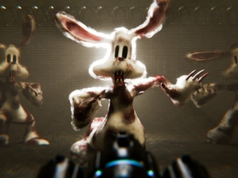 Jogo Coelhinhos de Páscoa de Zombie online