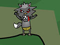 Jogo O lobo negro quer ovelha  online