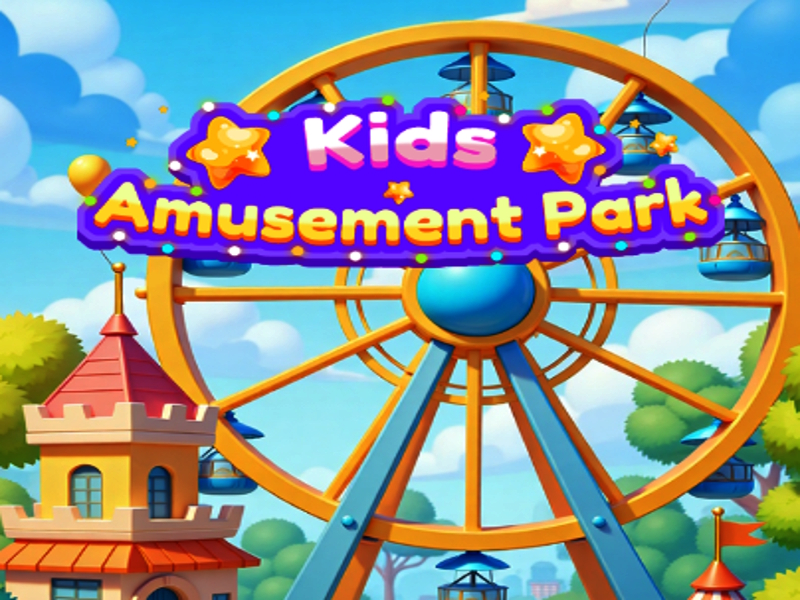Jogo Parque de diversões para crianças online
