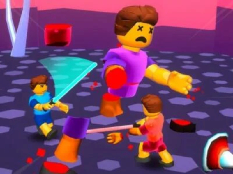 Jogo Hero Blocks Arena! Luta de espadas de ragdoll online