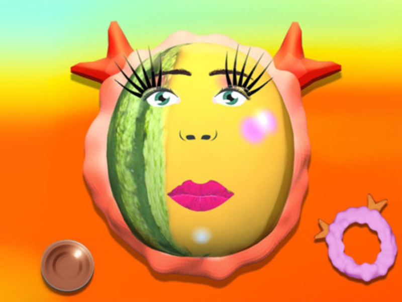 Jogo Frutas de maquiagem online