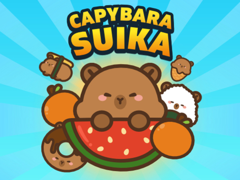 Jogo Capybara Suika online