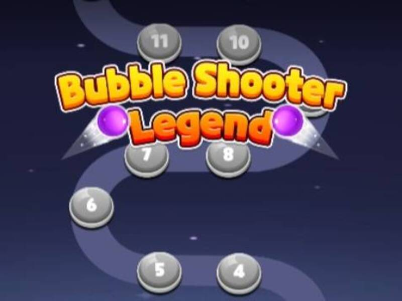 Jogo Lenda do atirador de bolhas online