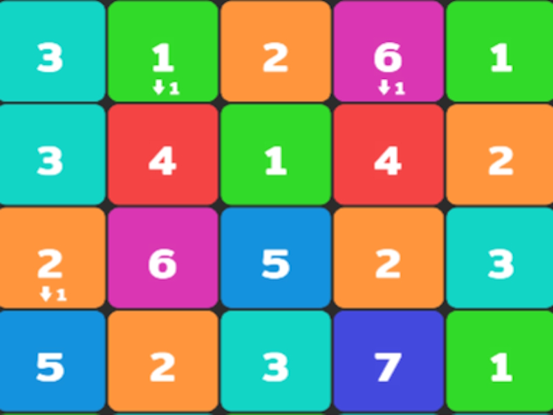 Jogo Mesclar número online