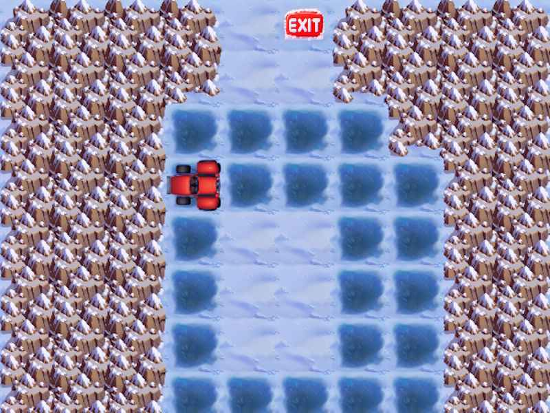 Jogo Xmas Snow Challenge Maze Puzzle online