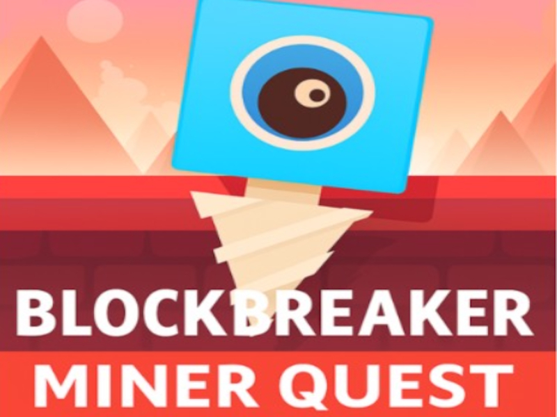 Jogo Block Breaker: Miner Quest online