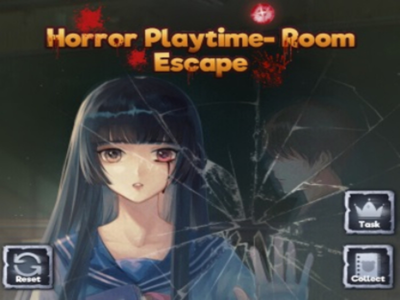 Jogo Escapar da sala de tempo de brincadeira de terror online