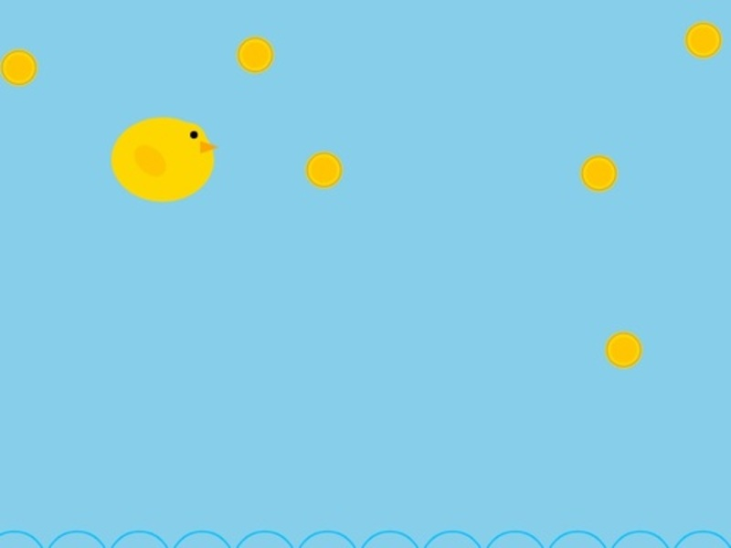 Jogo Um pato coletando moedas online