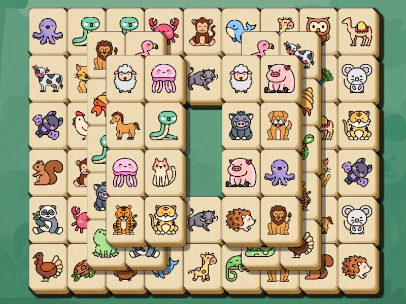 Jogo CRITTER MAHJONG SOLITAIRE online