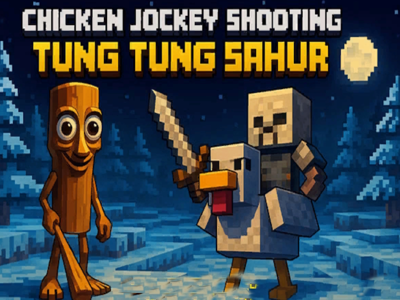 Jogo Jockey de frango tiro Tung Tung Sahur online