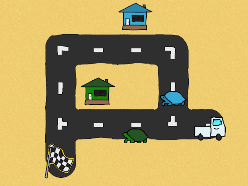 Jogo Caminhão de tartaruga online