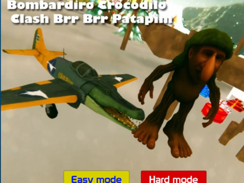 Jogo BOMBARDIRO CROCODILO CLASH BRR BRR PATAPIM online