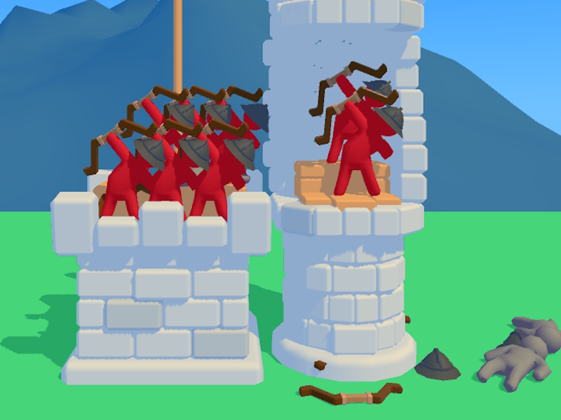 Jogo Archers Heroes: Castle War online
