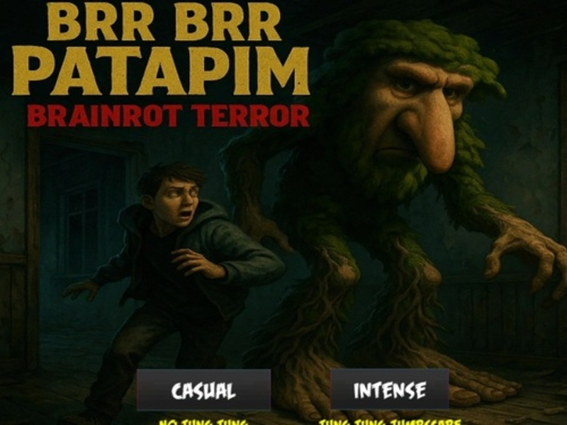 Jogo BRR BRR Patapim Brainrot Terror online