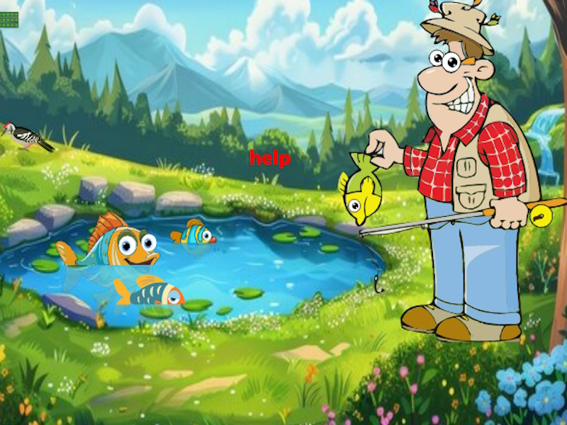 Jogo Recuperar peixes do pescador online