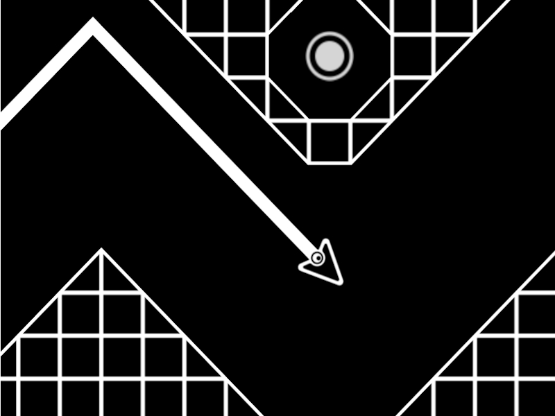 Jogo Arrow da geometria 2 online