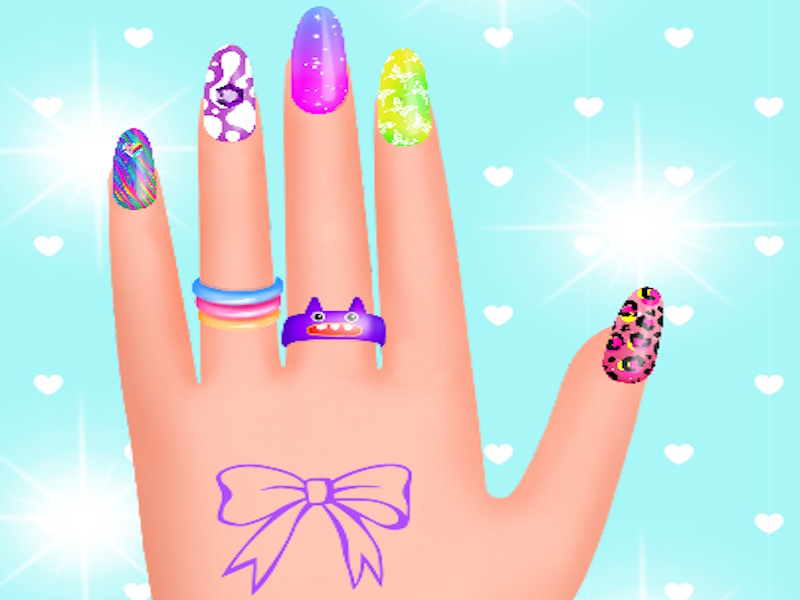 Jogo Salão de unhas de bonecas lol online