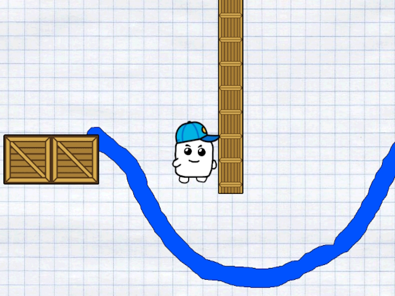 Jogo Desenhe um caminho para a linha de chegada! online