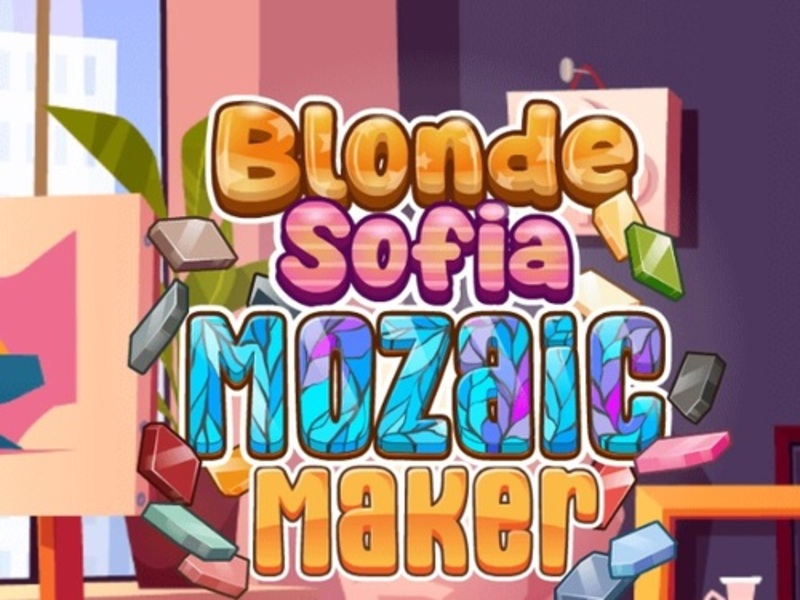 Jogo Loira Sofia: Mozaic Maker online