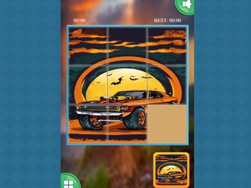 Jogo Monster Truck Sliding quebra-cabeças online