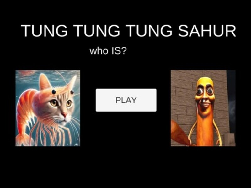 Jogo Tung Tung Tung Sahur quem é? online